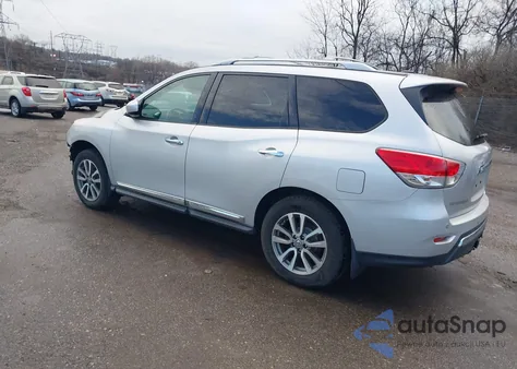 2013 Nissan Pathfinder Sl from USA, damaged, VIN 5N1AR2MM5DC613394